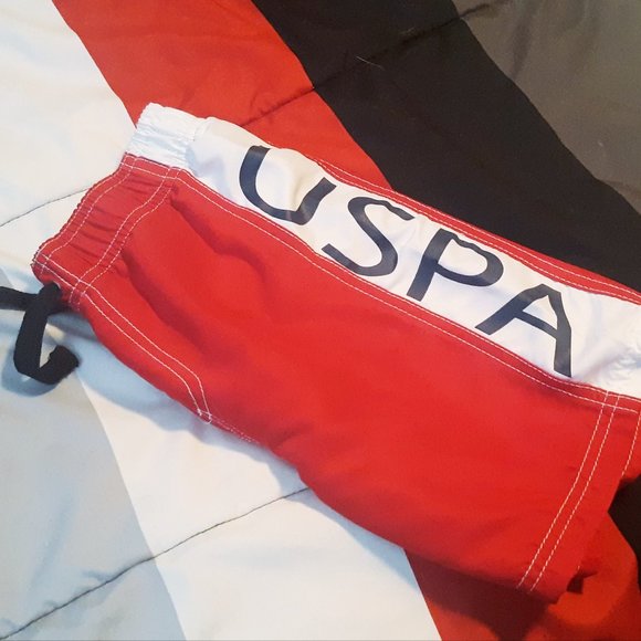 M 5/6 Polo Swim Trunks - Like New! - Picture 1 of 4